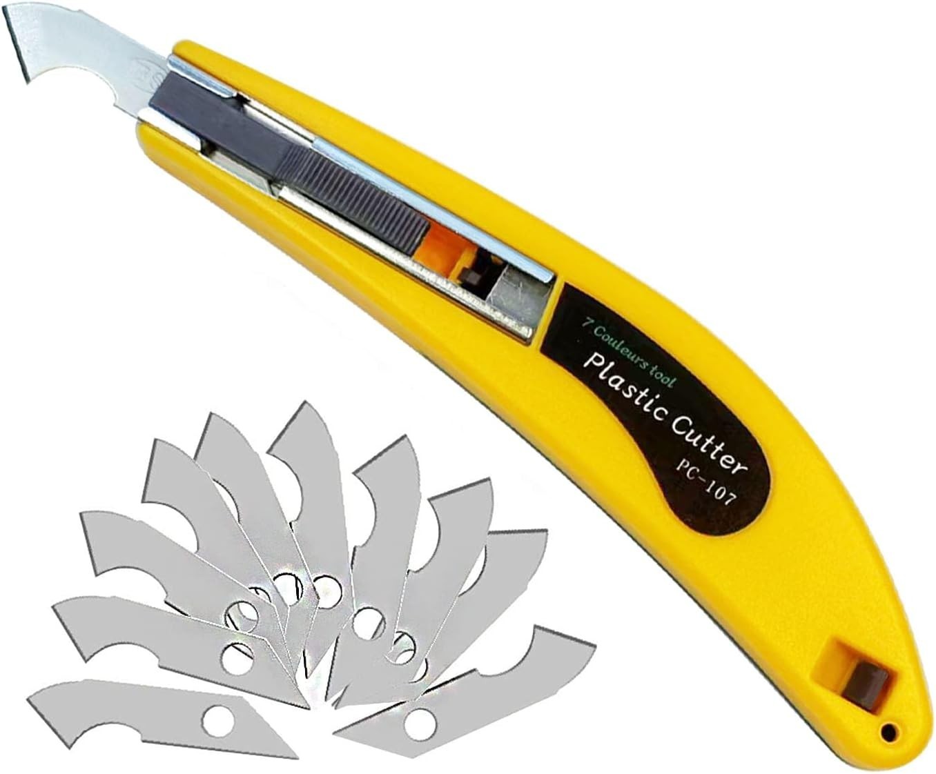 Professional Acrylic Plexiglass Sheet Cutter Scoring Knife Tool,With a Curved Ha gallery
