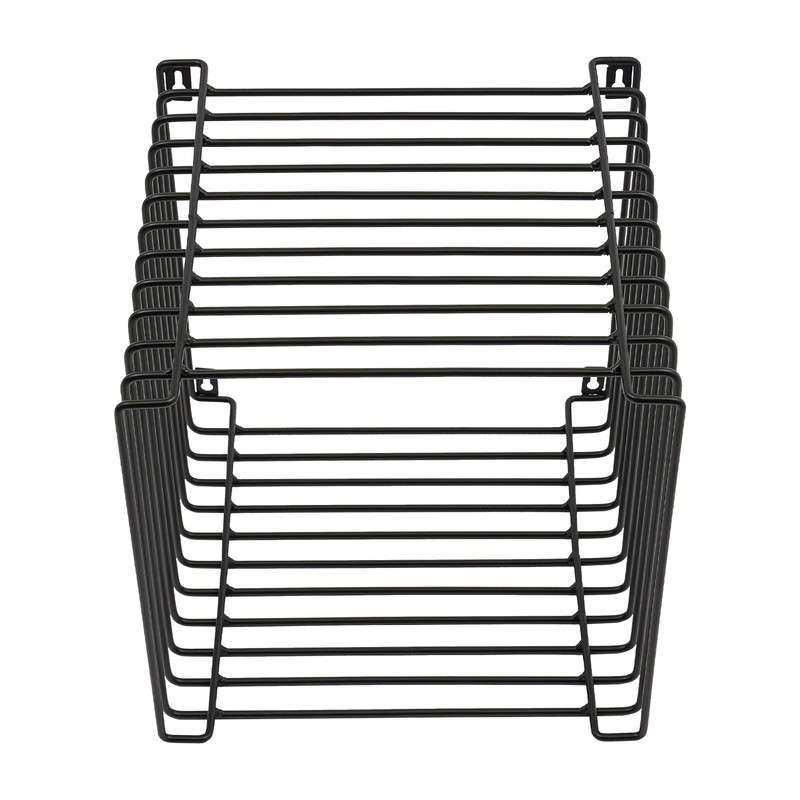Side Table, Square Geometry Side Table, Linear Metal End Table gallery