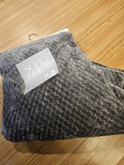 Soho Loft Oversized Decorative Throw Blanket Gray 60″ x 70″