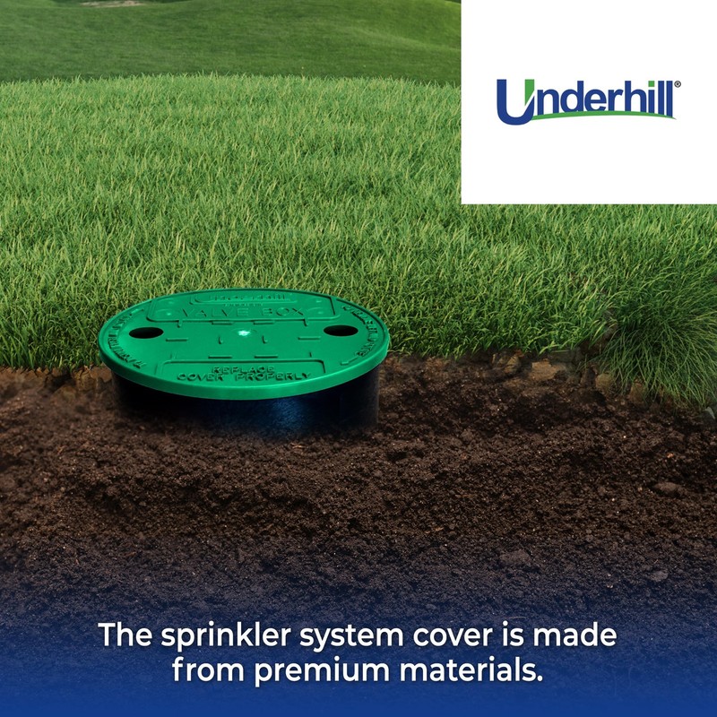 Sprinkler Valve Round Box Lid, VersaLid 6 Inch to 7 Inch Universal Cover for ... gallery