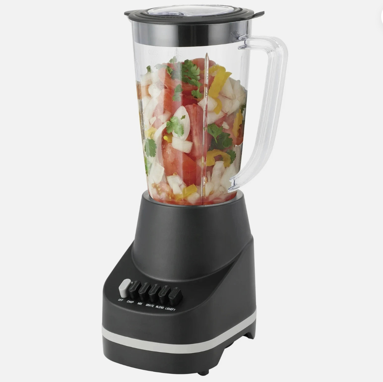 Mainstays 6 Speed Blender with 48 Ounce Jar, 500 Watt, Black gallery