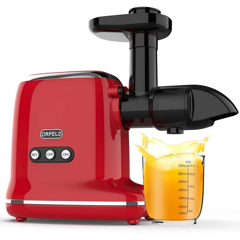Slow Juicer Masticating Juicer Machine Cold Press Extractor Easy Clean Quiet gallery