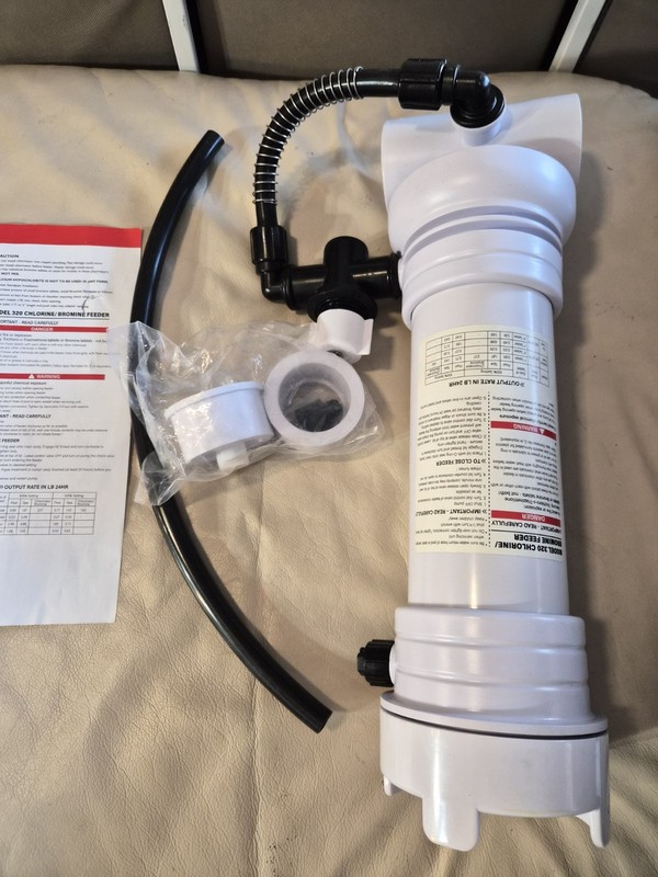 Vicua 320 Pool Chlorinator Automatic Chlorine/Bromine Inline Feeder... gallery