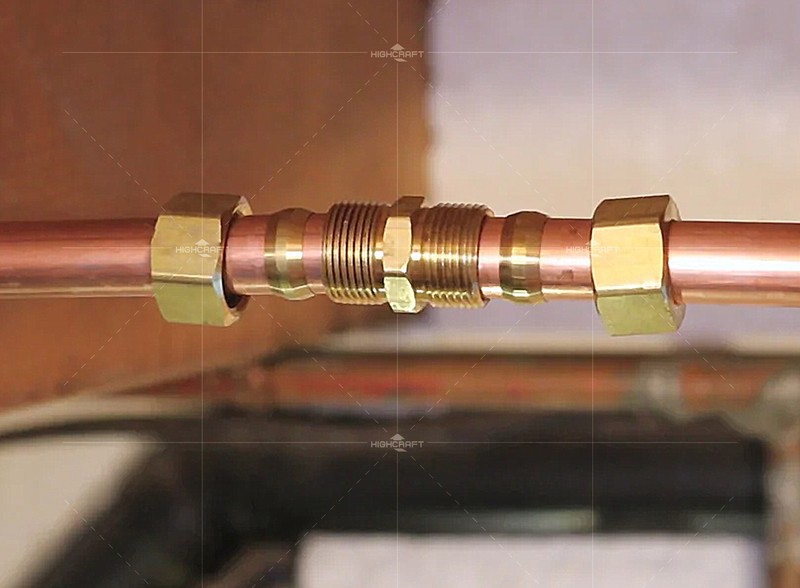 Highcraft Compression Union Pipe Fitting; OD. Connection; Lead Free Brass gallery
