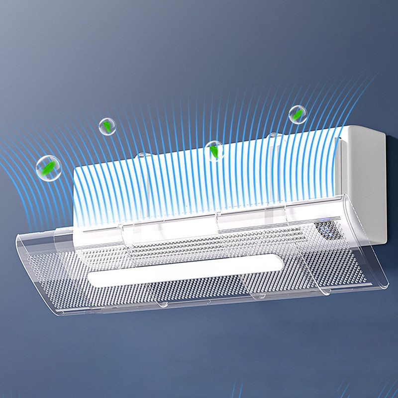 Rotatable Air Deflector for Split Air Conditioners 60 to 110 cm Air Outlets gallery