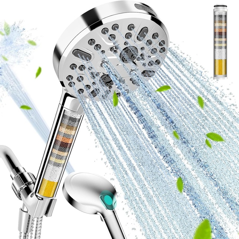 Original Modified HIGH FLOW SHOWER HEAD * 14 GPM Soft High Pressure * Acrylonitr gallery
