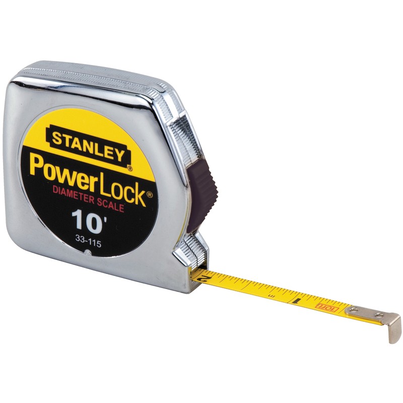 Stanley Hand Tools 33-115 10' X 1/4" Powerlock Pocket Tape Rule gallery