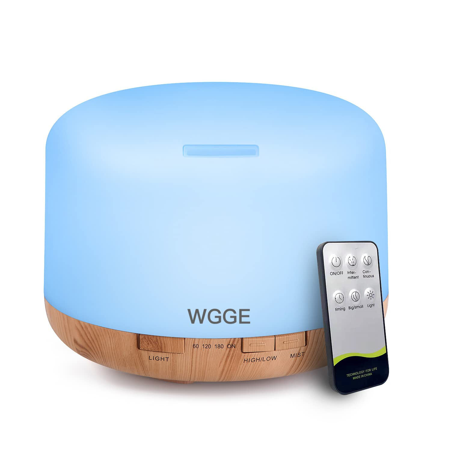 Essential Oil Diffuser 500ML Aromatherapy Diffuser Mist Humidifiers 7 Color LED gallery