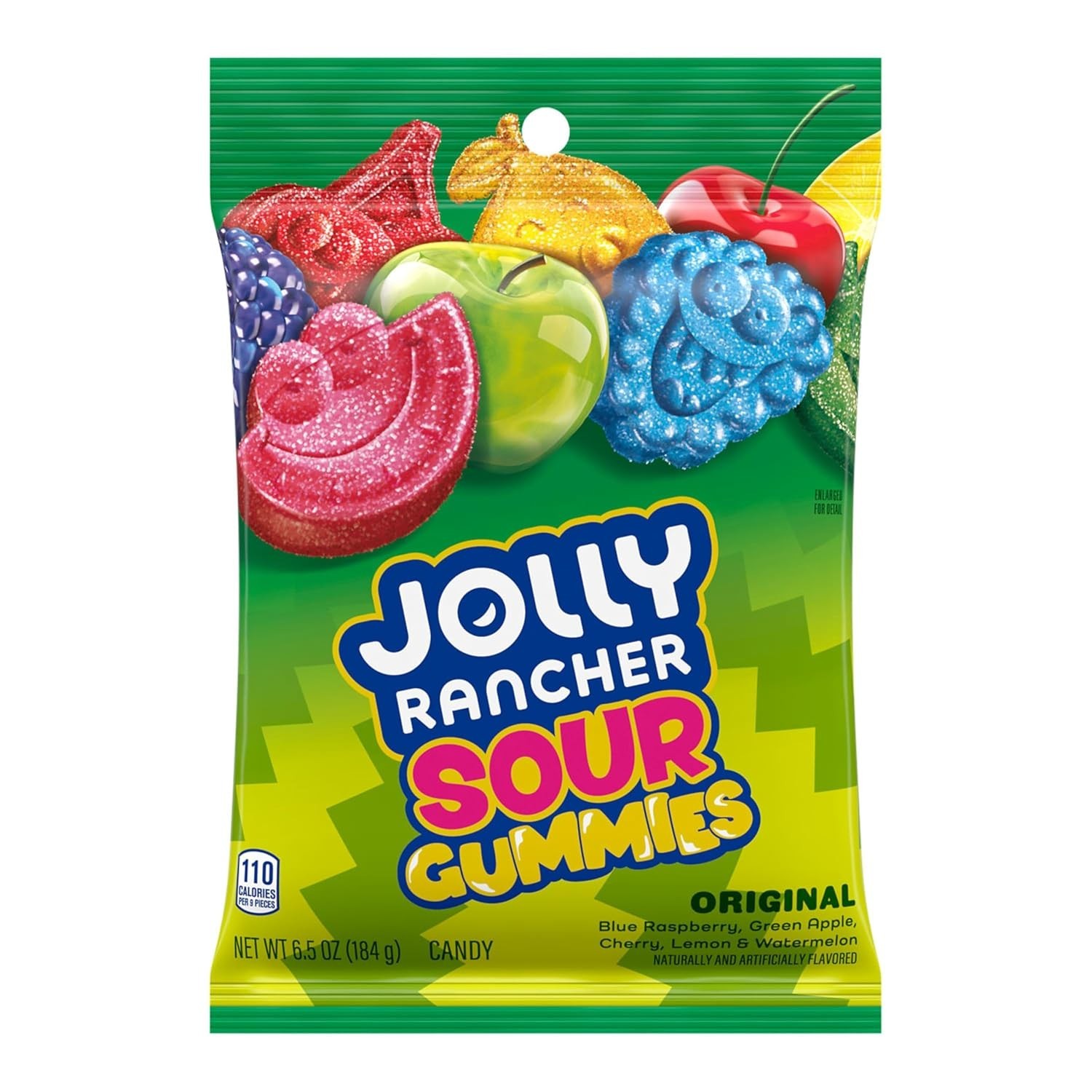 JOLLY RANCHER Sour Gummies Assorted Fruit Flavored Candy Bag, 6.5 oz gallery