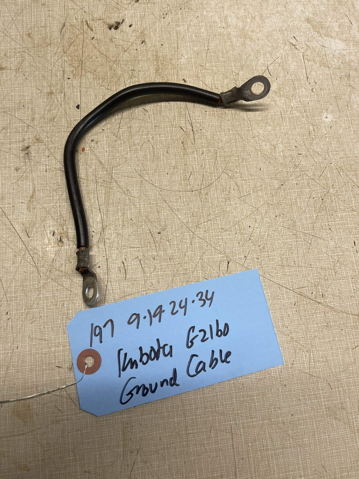 Kubota G2160 Tractor Battery Cable gallery