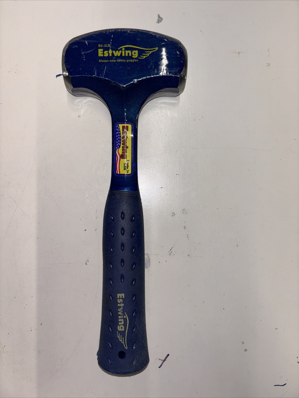 Estwing - BL353 Drilling/Crack Hammer - 3-Pound Sledge with Forged Steel Used 1 gallery