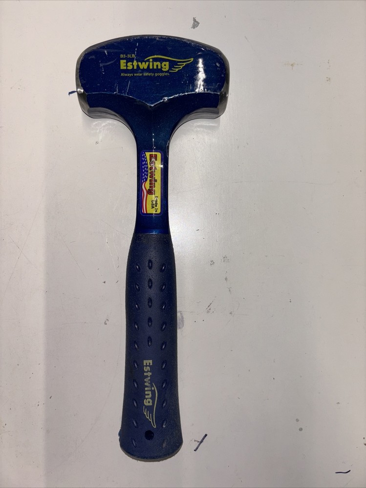 Estwing - BL353 Drilling/Crack Hammer - 3-Pound Sledge with Forged Steel Used 1