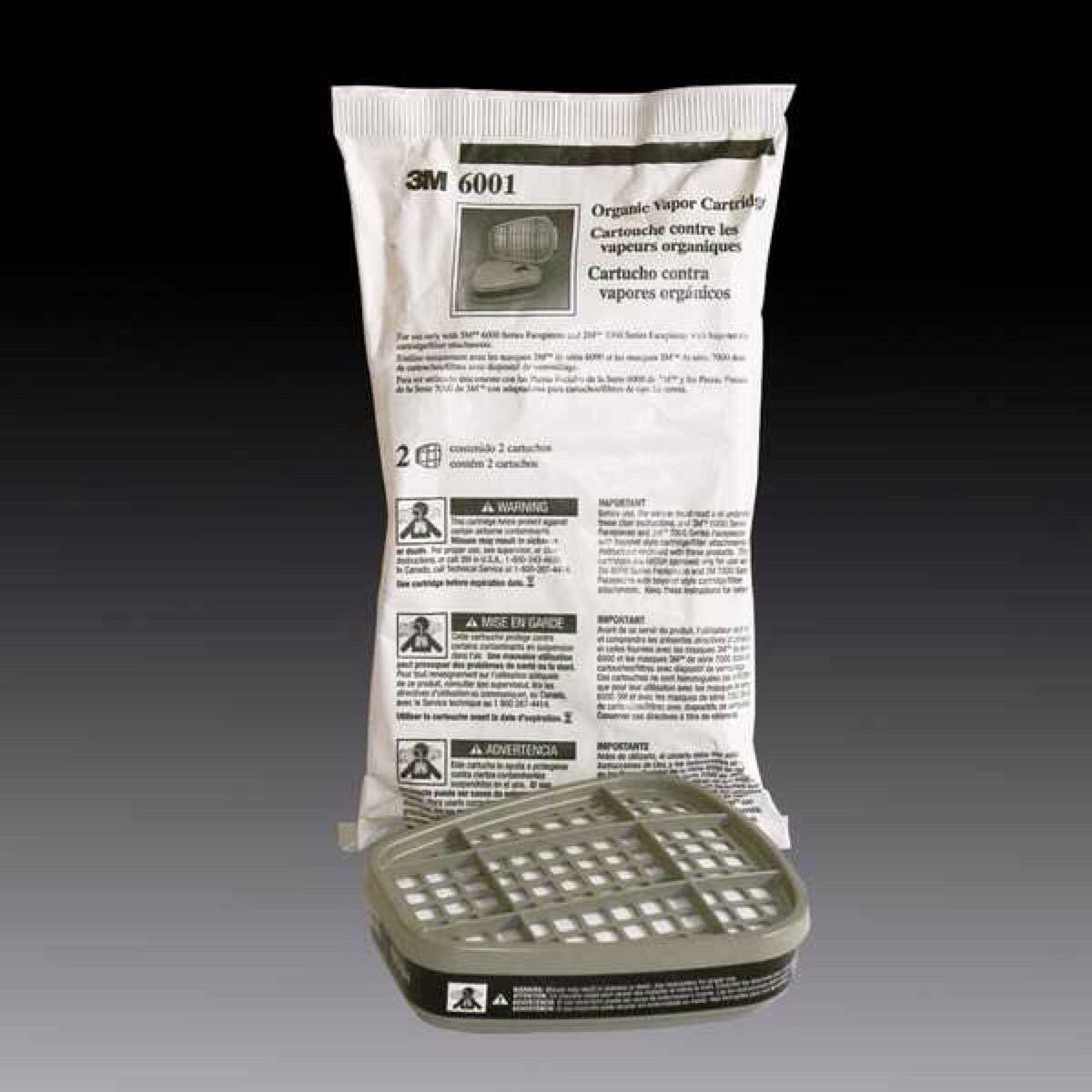 3M 6001 Organic Vapor Replacement Respirator Cartridge Filters Automotive Paint gallery