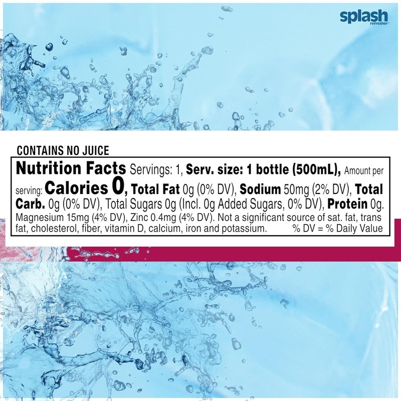 Splash Blast Wild Berry Hydration Pack - 24x8 Fl Oz Electrolyte Beverage gallery