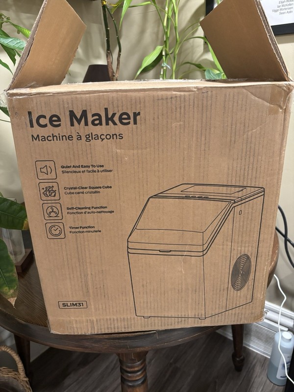 Silonn Ice Makers Countertop, 44lbs Per Day, 2 Ways to Add Water, Auto Self-C... gallery