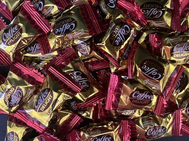 COLOMBINA Coffee Delight CAPPUCCINO CHEWY Candy- Made with Real Coffee- 50 PIECE gallery