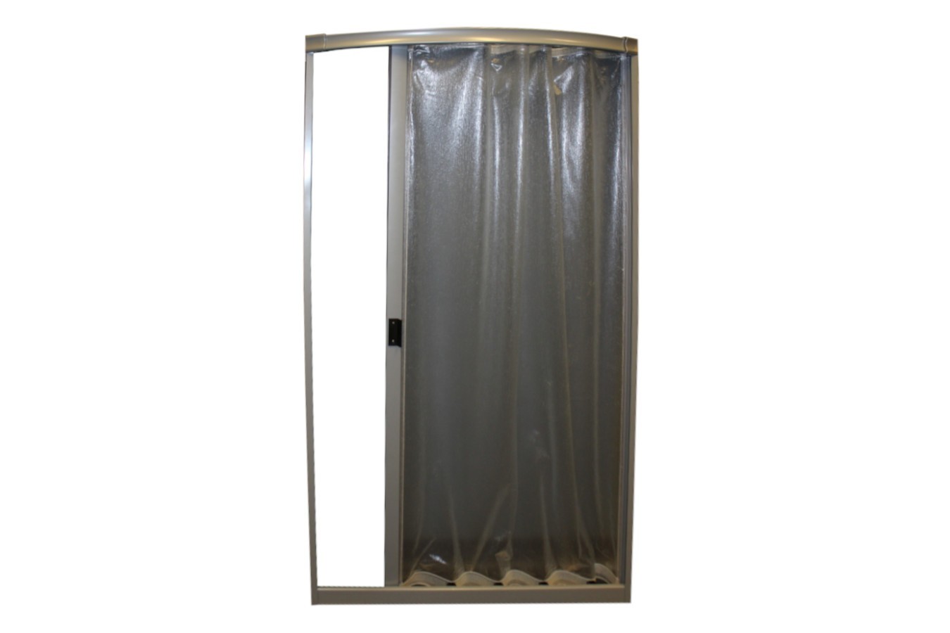 Arcadia Soft Shower Door Replacement ARC-3664ORB Clear W/ Frame Black RV gallery