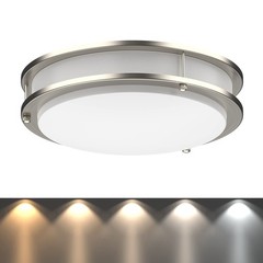 DYMOND LED Ceiling Light Flush Mount Dimmable Adjustable Lighting from Warm W…