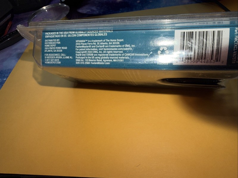 Veranda Collated Cortex Hidden Fastening Deck Screws Steel 2-1/2 in 75 (1 Pack) gallery