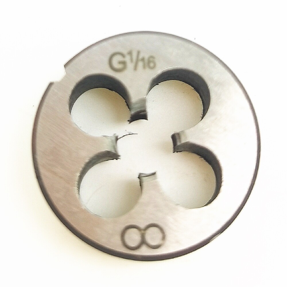 1x Parallel British Standard Pipe Die G1/16 1/8 1/4 3/8 1/2 5/8 3/4 1" BSP LH/RH gallery