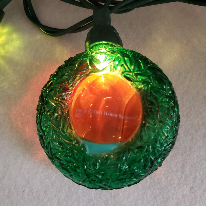 2001 Gemmy Scooby-Doo Cartoon Network 10 Ct Holiday Christmas String Light Set gallery