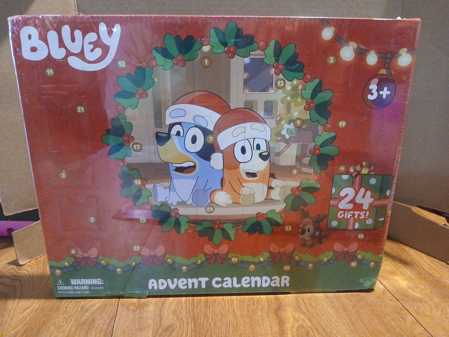 NEW Christmas Countdown Bluey Advent Calendar 24 Days Of Gifts Surprise gallery