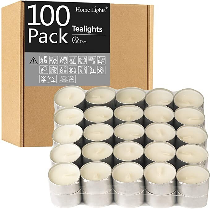Stonebriar DTL-100-8 Bulk Candles - White (100 Pack) gallery
