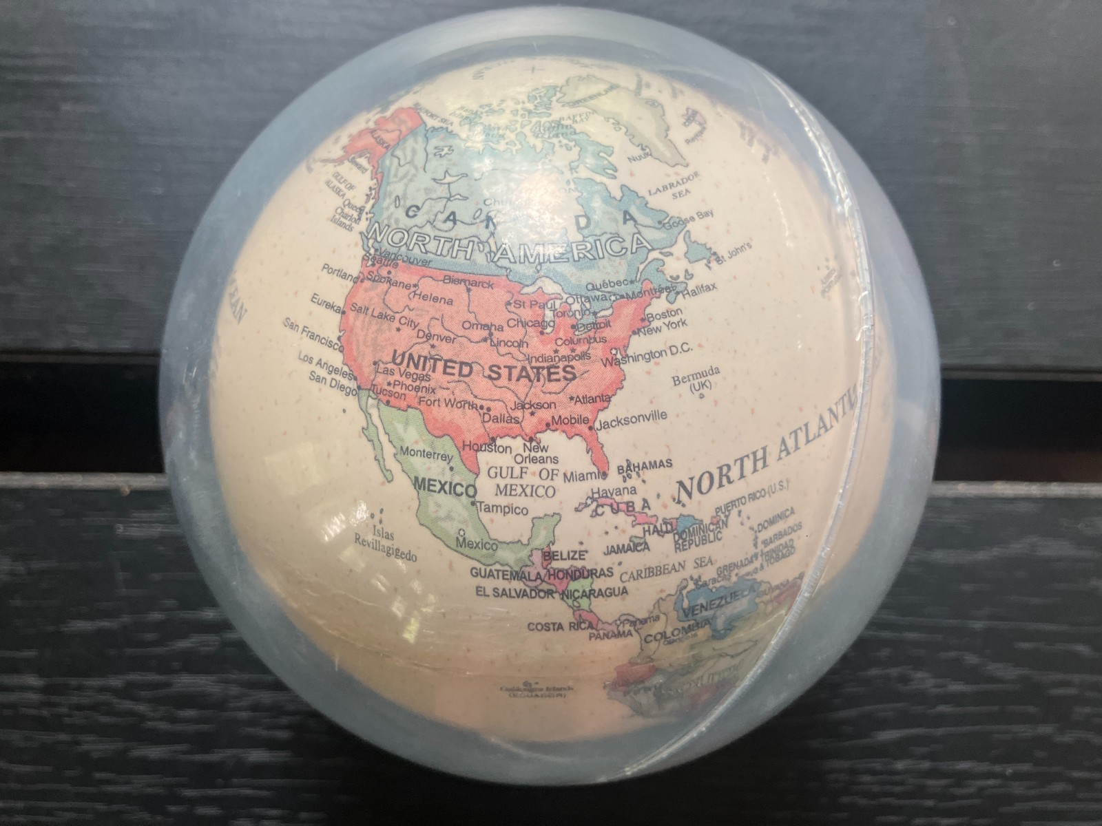 Mova Earth Globe 6 Inch For Repair, Low Liquid, Does Not Self Rotate gallery