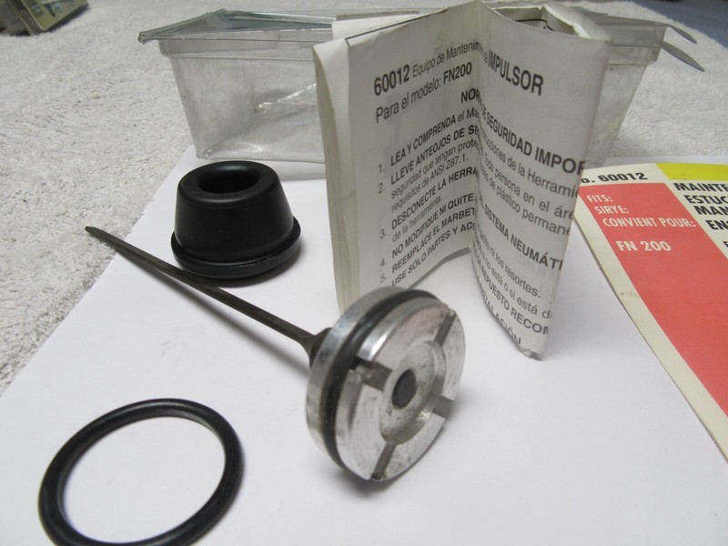 Porter Cable 60012 Driver Kit For FN200 Nailer -*Missing 1 Gasket* New Old Stock gallery