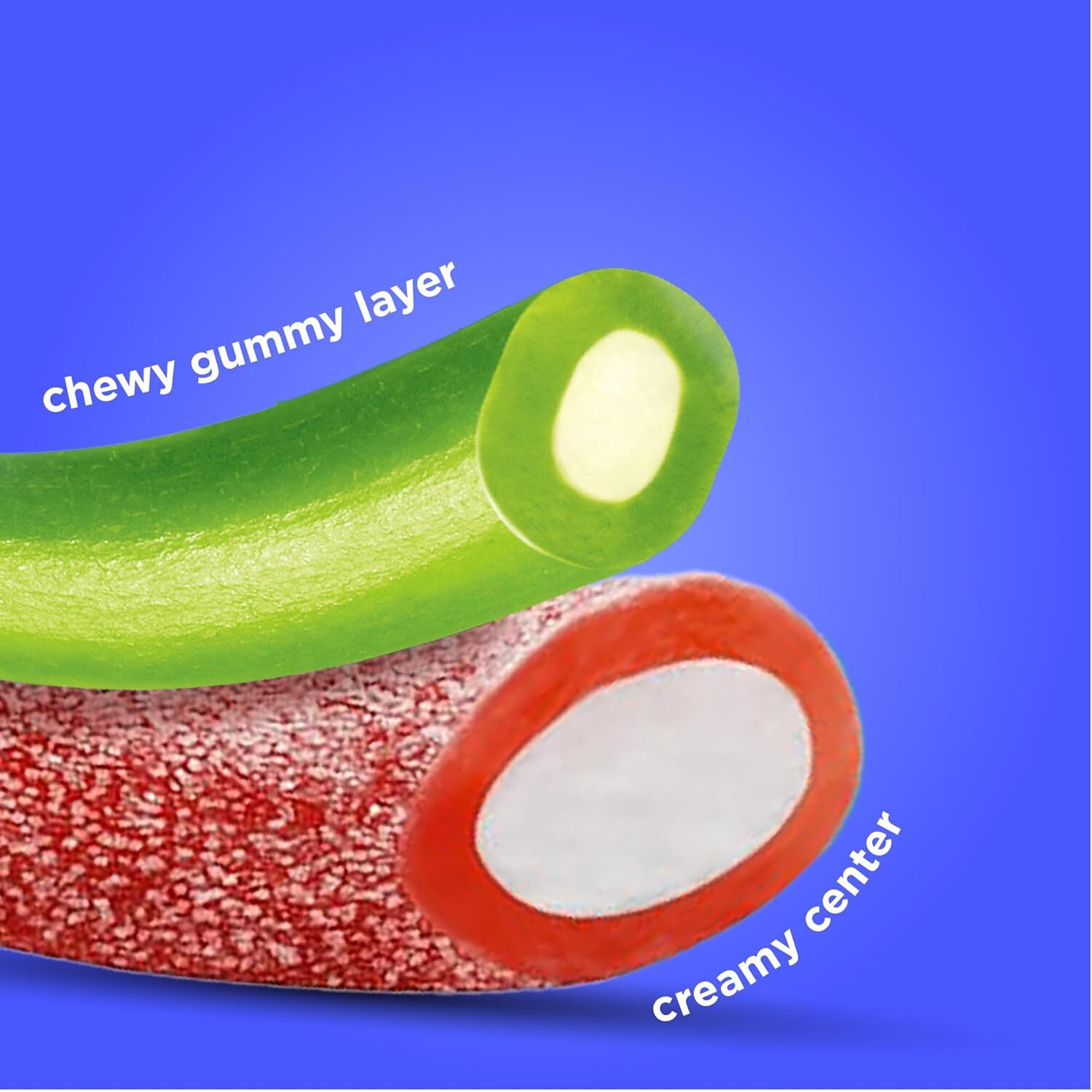 Pencil Bites Gummy Candy - 2-Pound Bulk Pack - Assorted Fruit Flavors gallery
