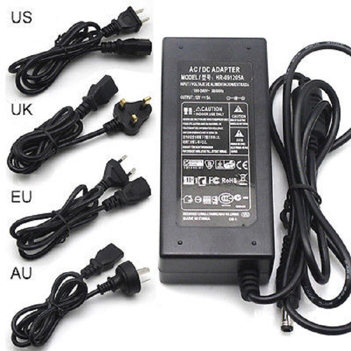 Power Supply Adapter Transformer LED Strip 1A 3A 5A 8A DC 5V 12V 24V AC110 220V gallery