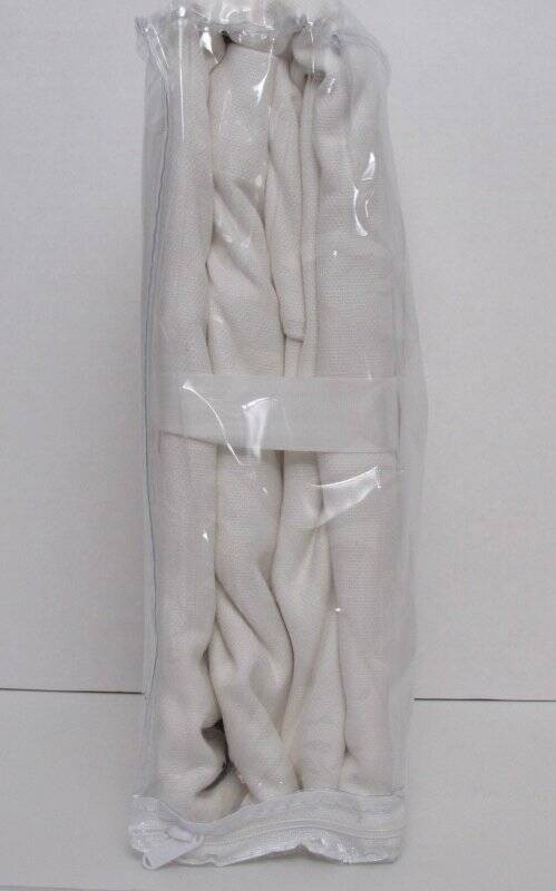 Pottery Barn Broadway Unlined Light Filtering Curtains Set/2 50 x 108" Ivory NWT gallery