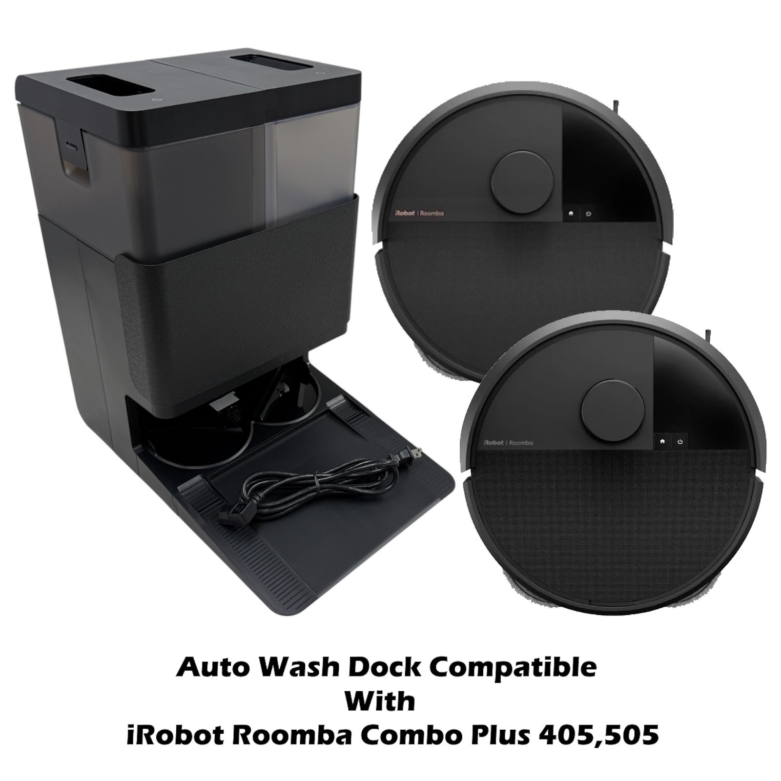 Original iRobot Roomba Plus 505 Combo Mop Auto Wash Dock Station Charging Base gallery