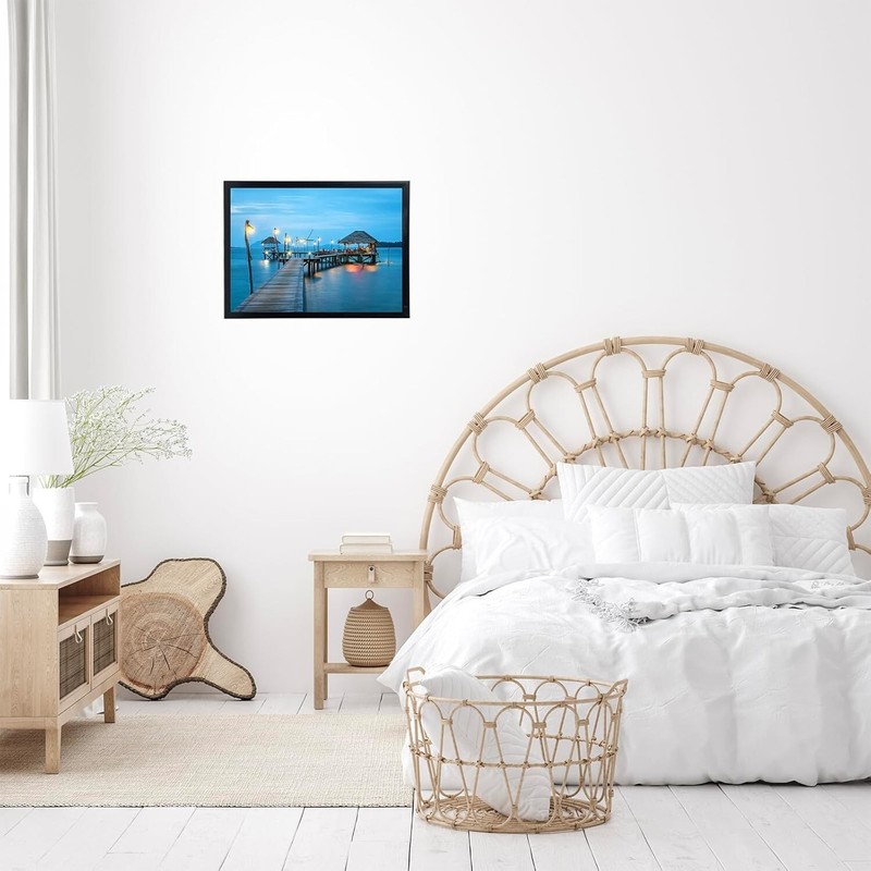 11x14 Picture Frame, Black Poster Frame, 14x11 Picture Frame Black Wall Mounting gallery