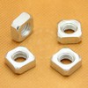 30PCS Square Nuts Quadrilateral Nut 3-5.5mm thick Carbon Steel M4 M5 gallery