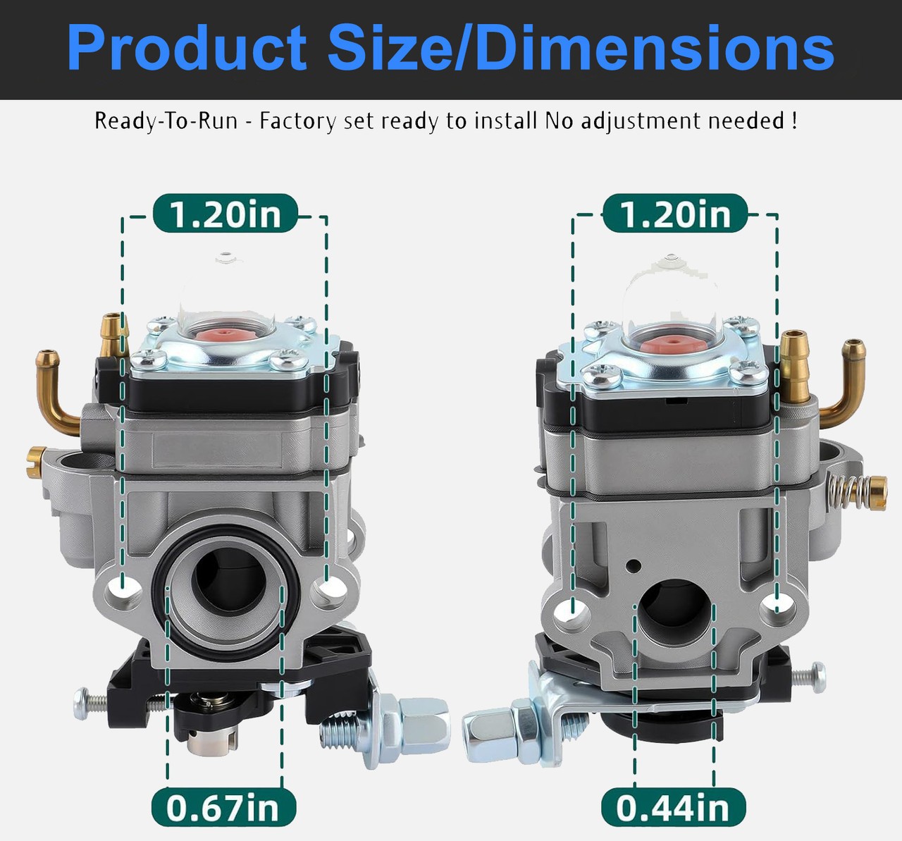 Carburetor For maruyama b27L turbo Trimmers & Brush Cutters gallery