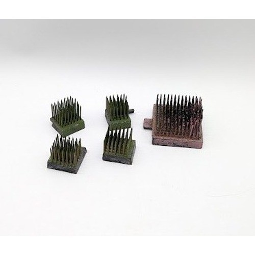 5 Lot Vintage Metal Flower Frog Interlocking Ikebana Pin Floral Stem Arranging gallery