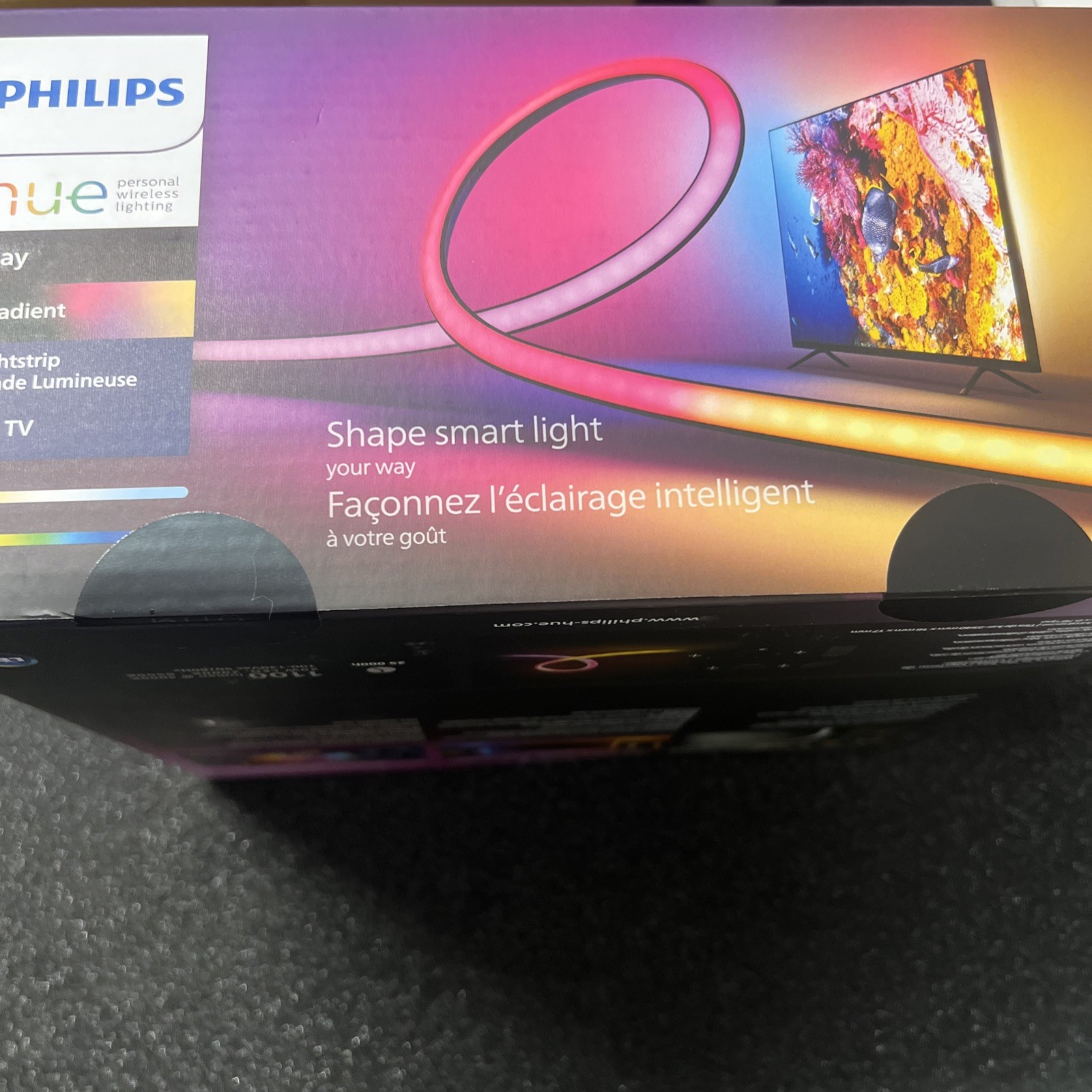 Philips Hue Play Gradient 65 Inch Smart Led Tv Light Strip Color Changing Lights gallery