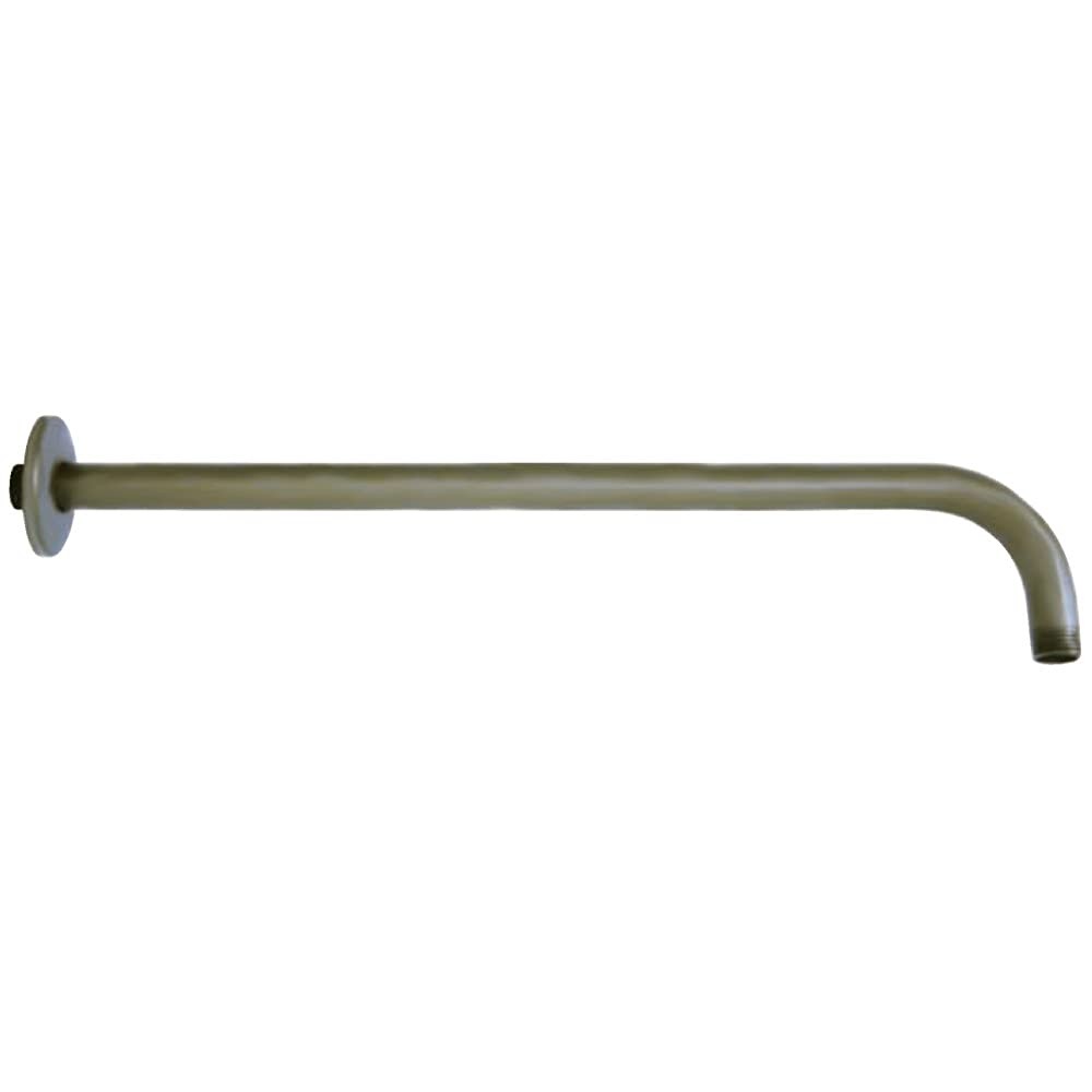 Kingston Brass K117A8 17-Inch J-Shaped Rain Drop Shower Arm Round Flange In gallery