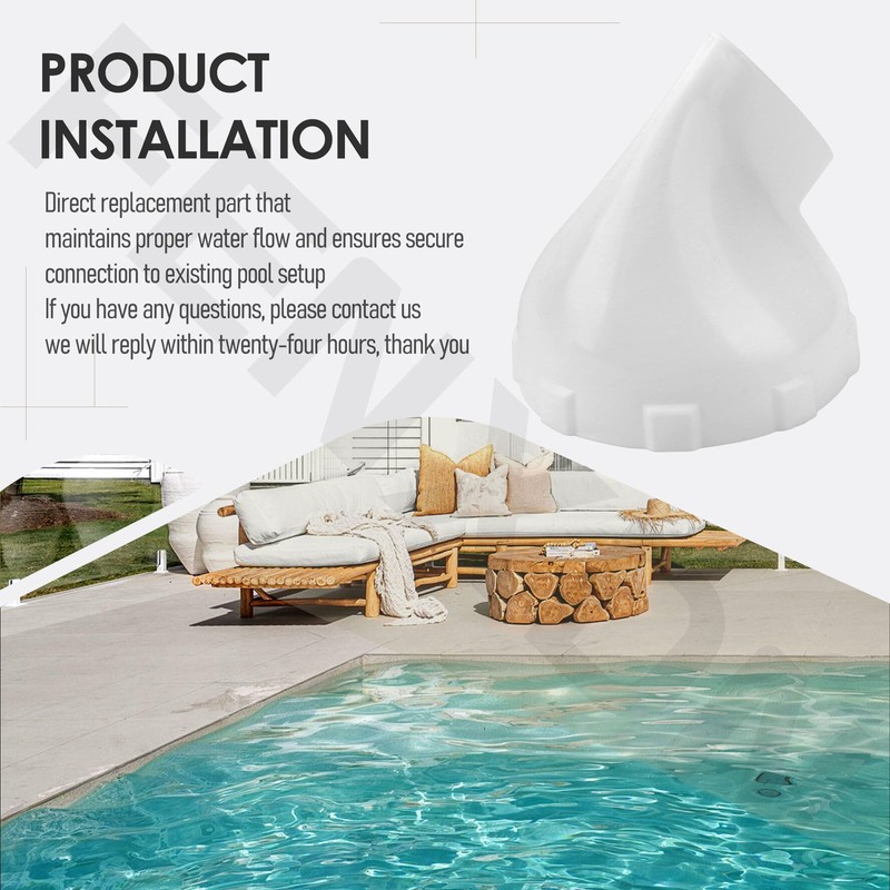 Enhanced Angled Pool Nozzle with Intex Bestway Pools 26165EH, 26167EH - 3-3/1... gallery
