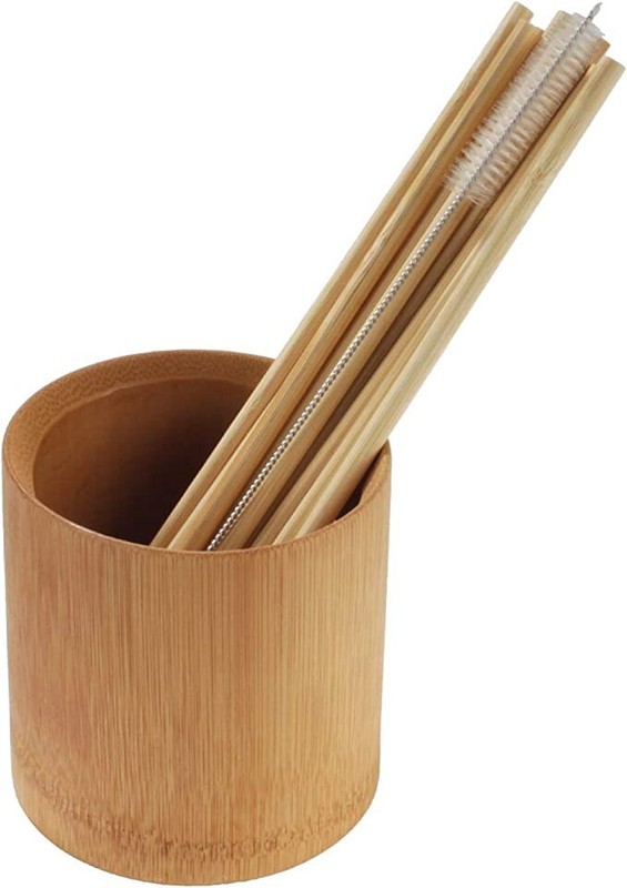 Reusable Bamboo Thin Drinking Straws - Eco Friendly Plastic Alternative gallery