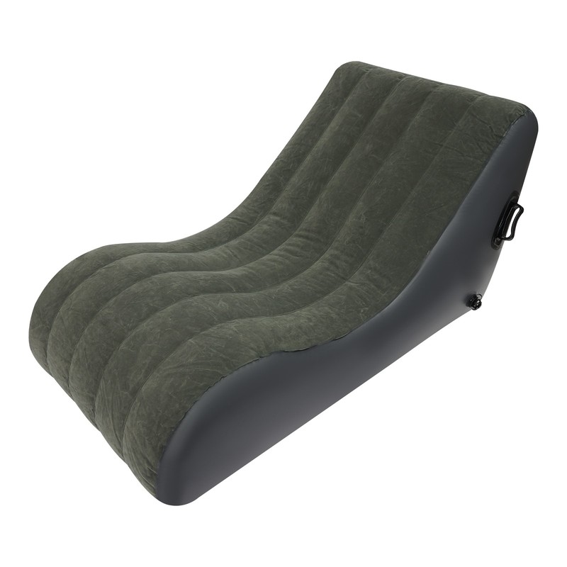 PVC Flocking Sofa Bed Max Capacity 440.92lbs Inflatable Sofa Folding Sofa Bed gallery