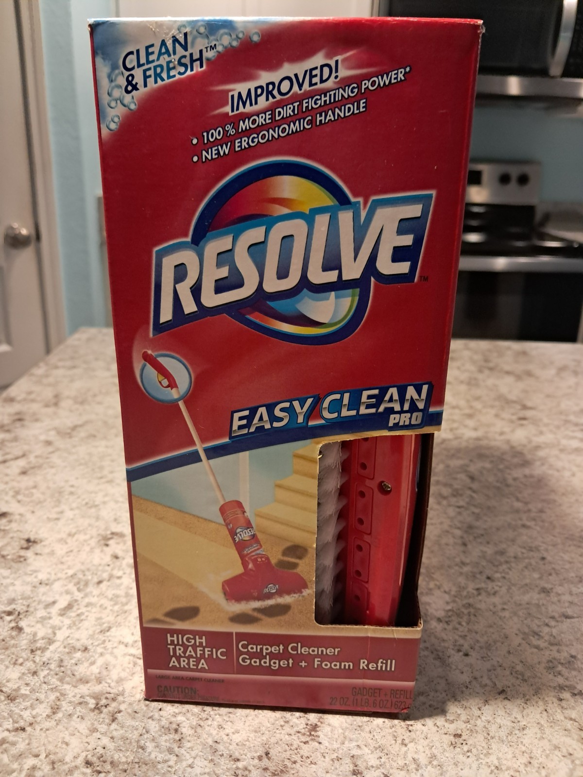 Resolve Easy Clean Pro Carpet Cleaner Gadget + Foam Refill gallery