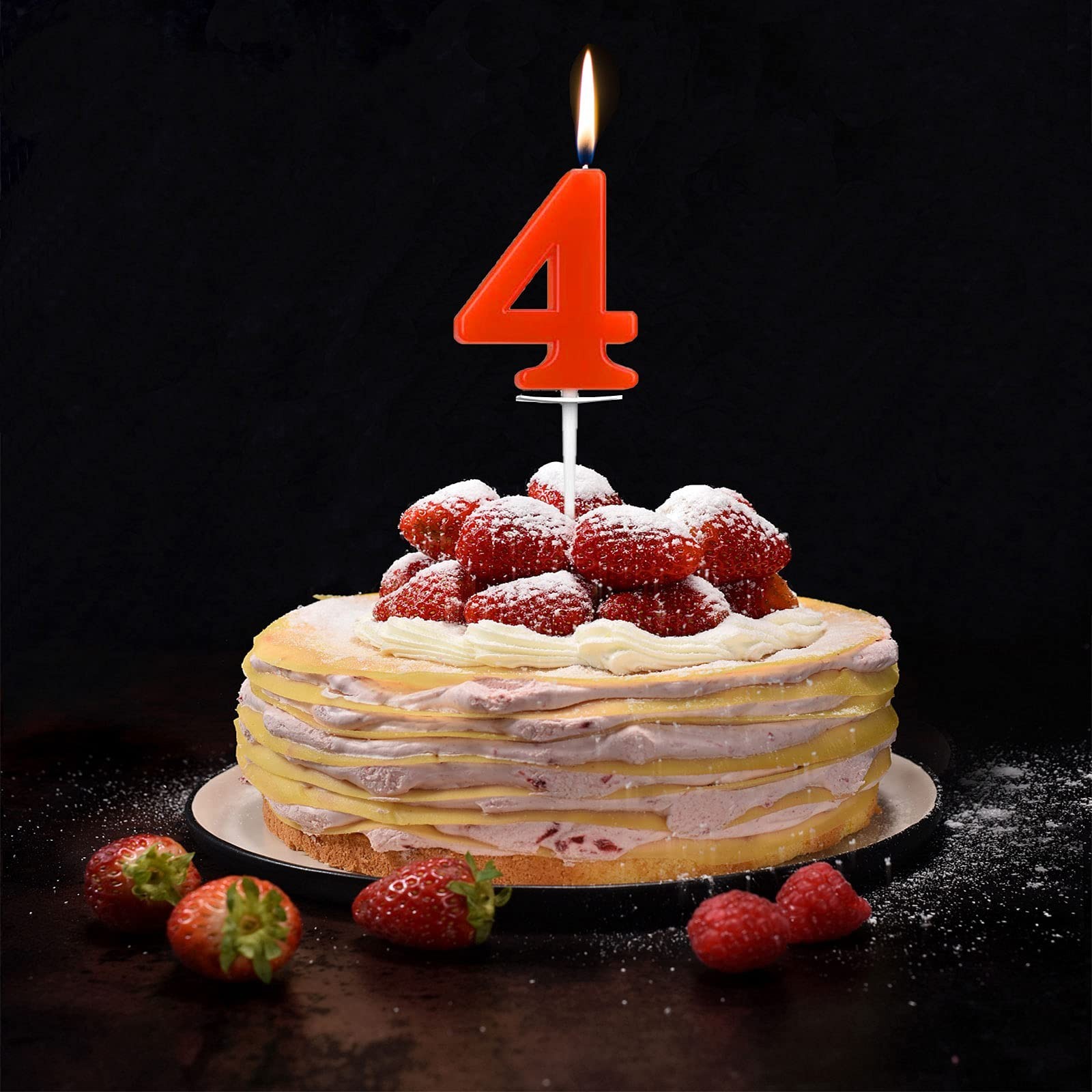 10 Count Number Candles, Birthday Cake Candles Colourful Candle, Number 0-9 C... gallery