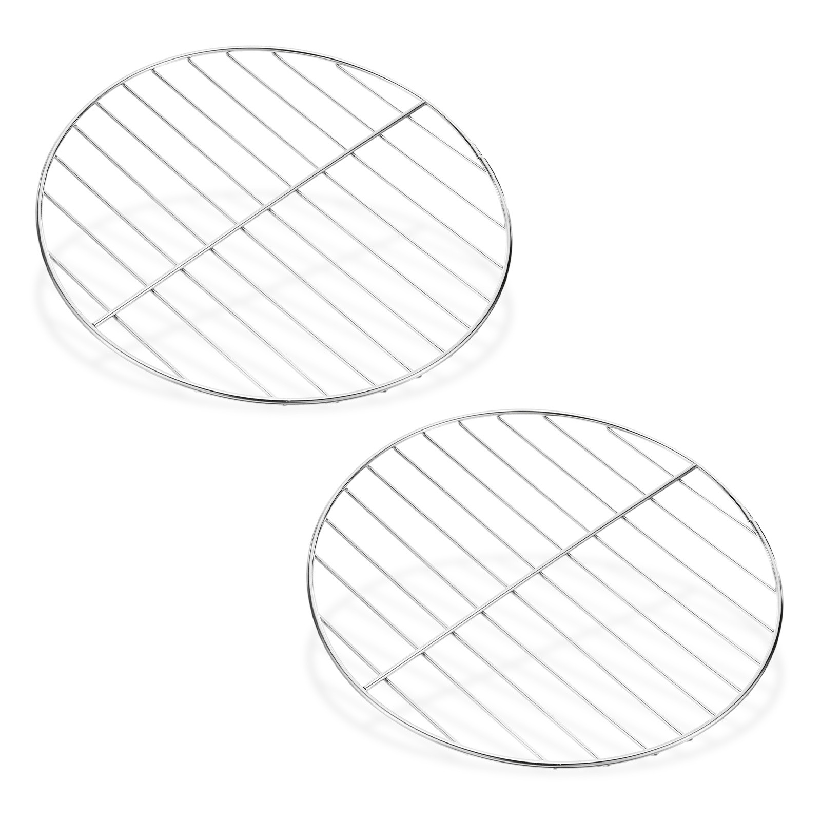 2 Pack Grill Grate Replacement, Steel Grill Grates for BBQ Parts [11.81 Inch] gallery