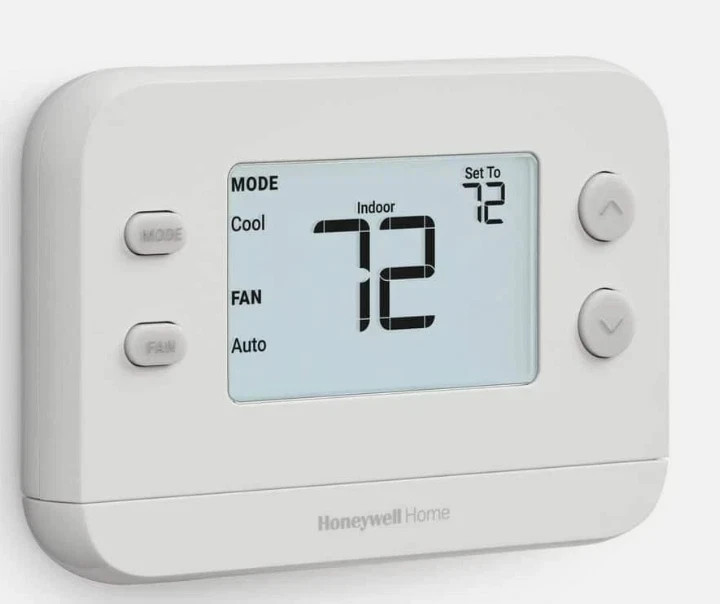 Honeywell Home X1N Non-Programmable Thermostat, Single-Stage, 1-Heat/1-Cool gallery