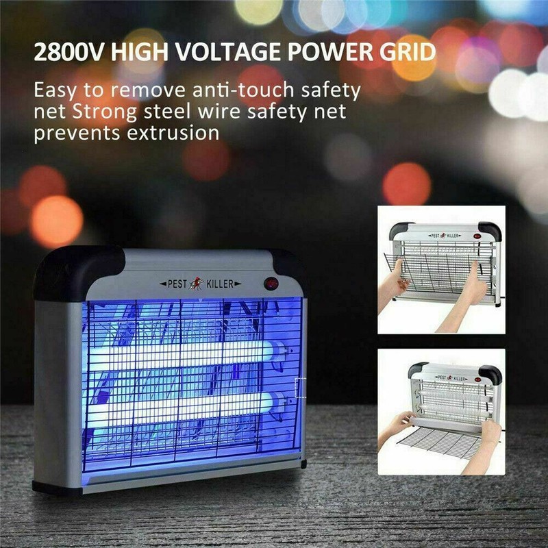 Lamp Insect Killer Mosquito Zapper Bug Pest Fly Trap Electric Indoor Light Lawn gallery
