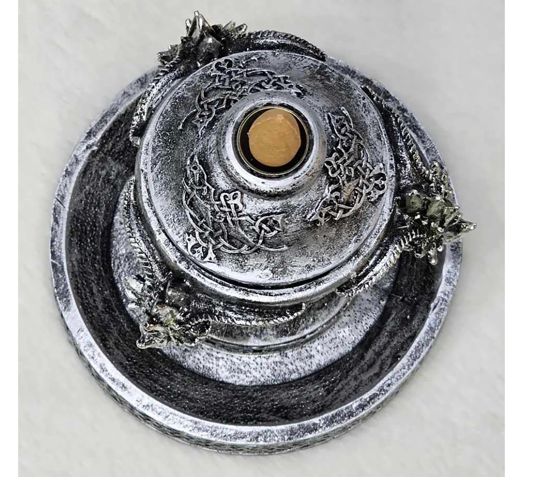 Backflow Incense Burner Dragon Fountain with Incense gallery
