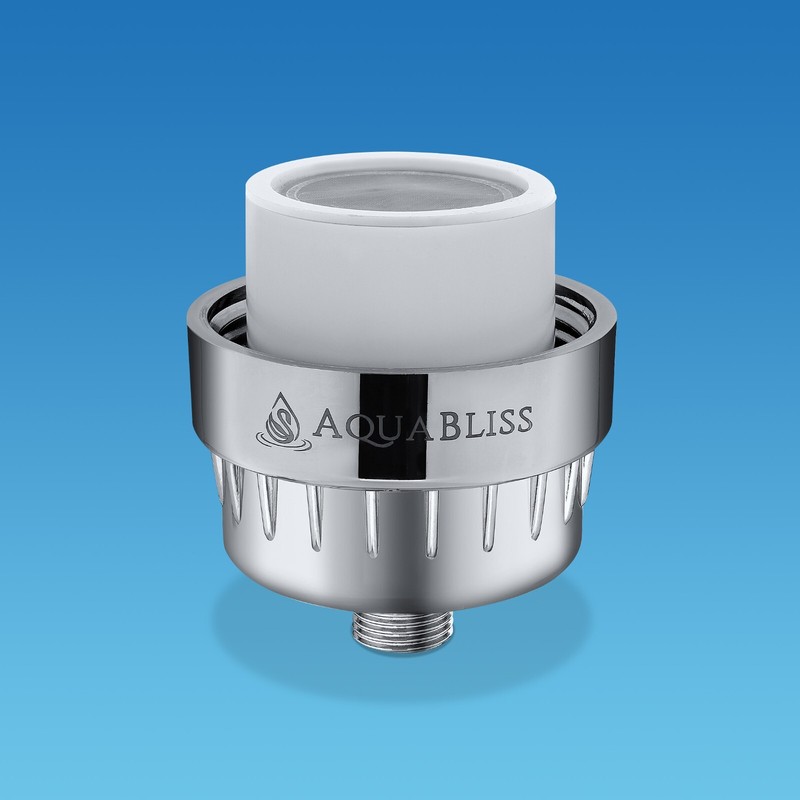 AquaBliss High Output Shower Filter w/ Replaceable Multi Stage Cartridge (SF220) gallery