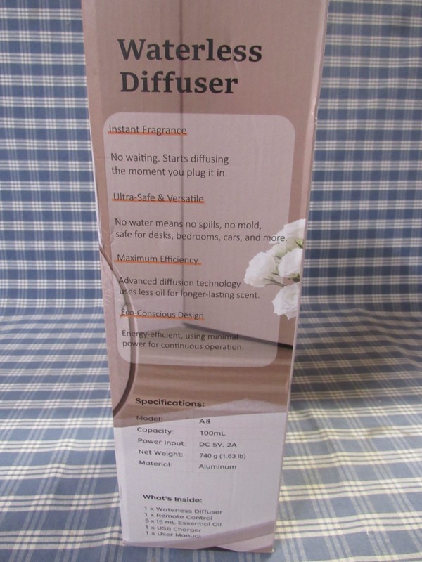 Waterless Scent Diffuser Starter Kit A8 (Store Display) FAST FREE SHIPPING. gallery
